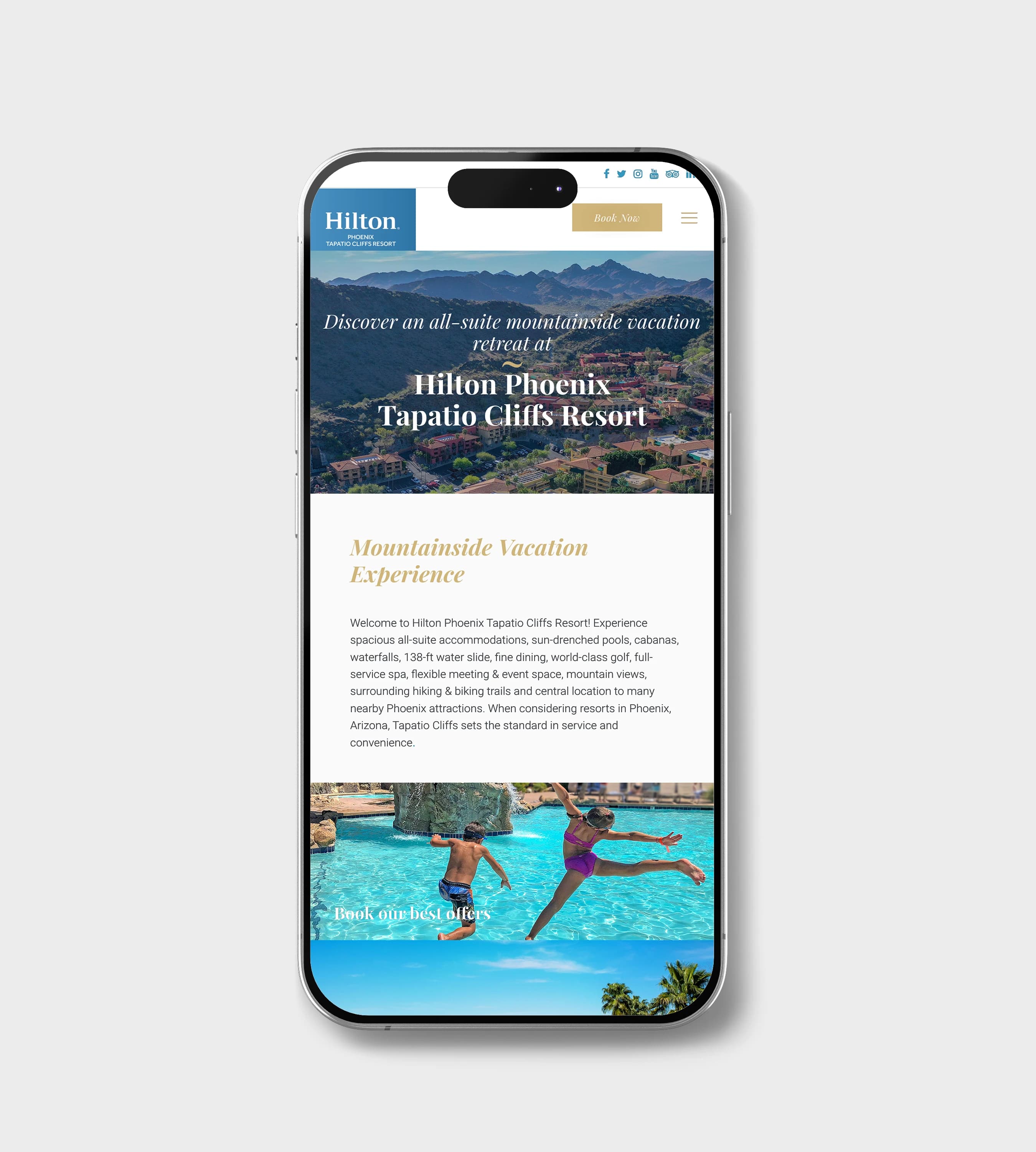 Hilton Phoenix Tapatio Cliffs detail 3