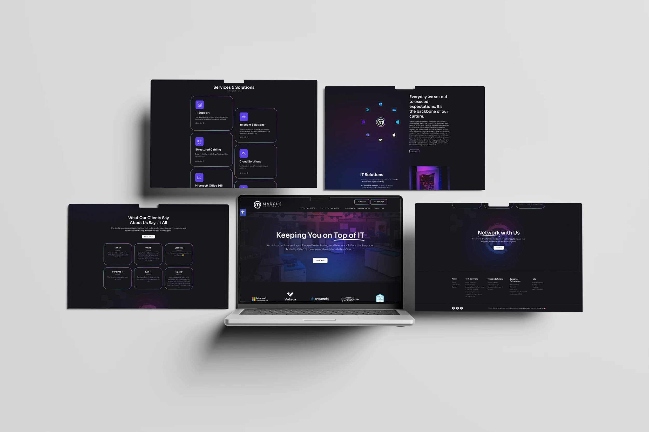 Marcus Networking detail 2